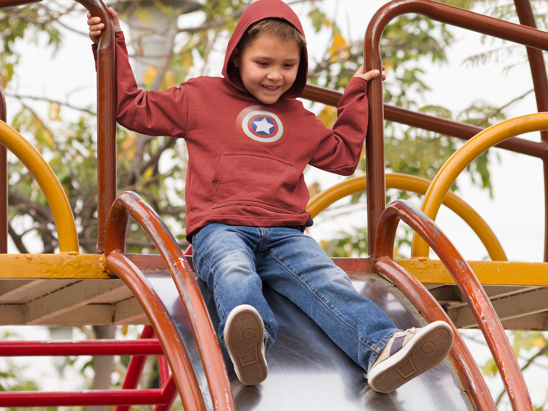 Superhero Boy Hoodies-FunkyTeesClub