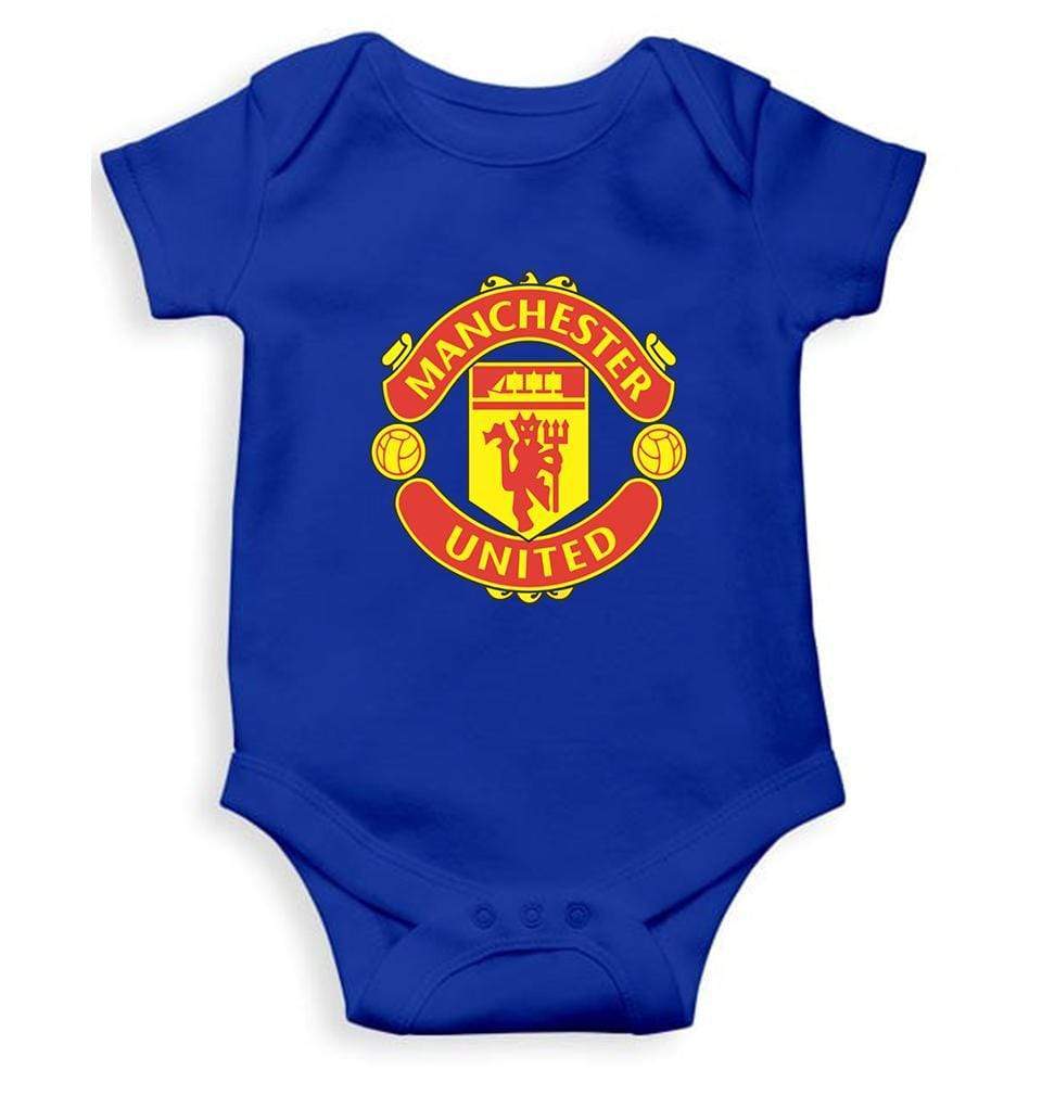 Manchester United Rompers for Baby Girl- FunkyTradition FunkyTradition