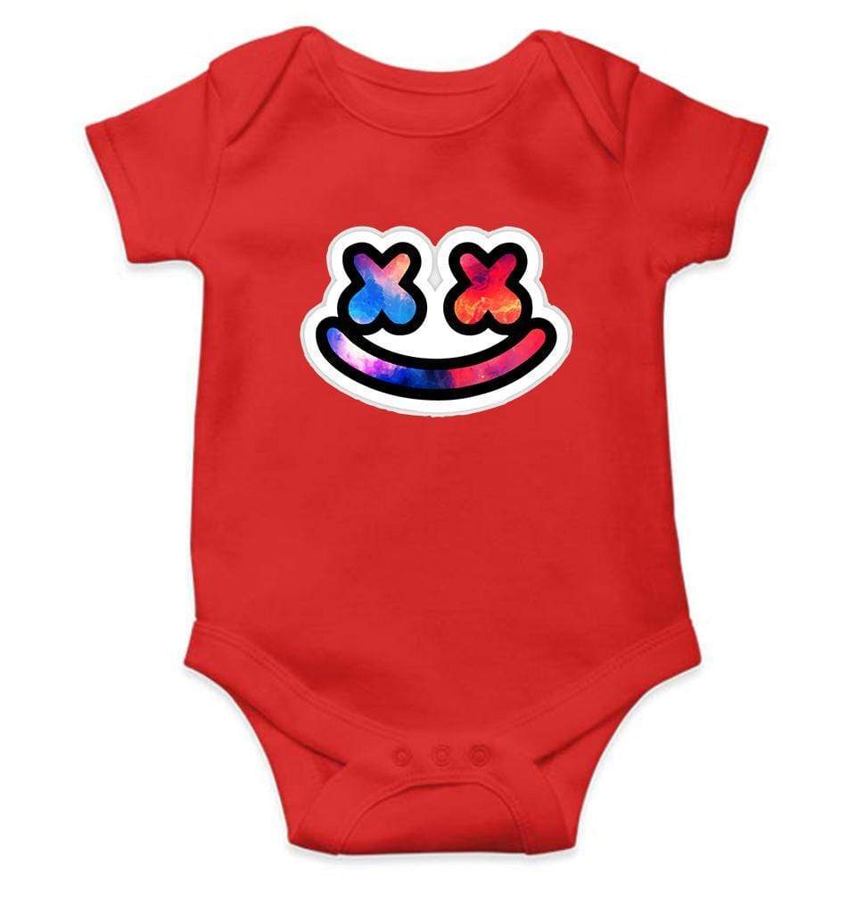 Marshmello Rompers for Baby Boy- FunkyTradition FunkyTradition