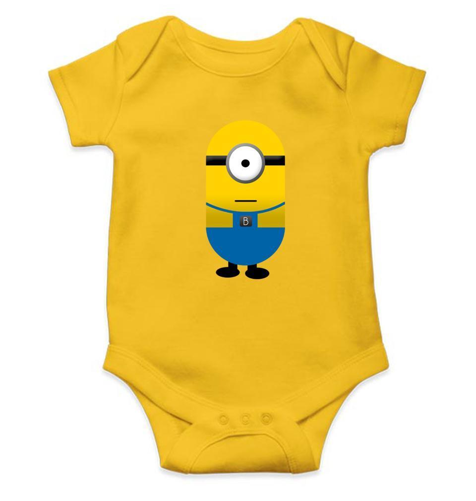Minion Dispicable me Rompers for Baby Girl- FunkyTradition FunkyTradition
