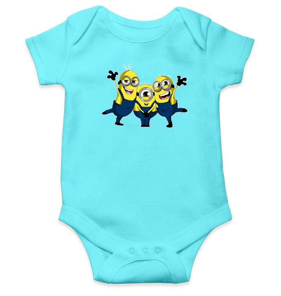 Minion Hurrey Rompers for Baby Girl- FunkyTradition FunkyTradition
