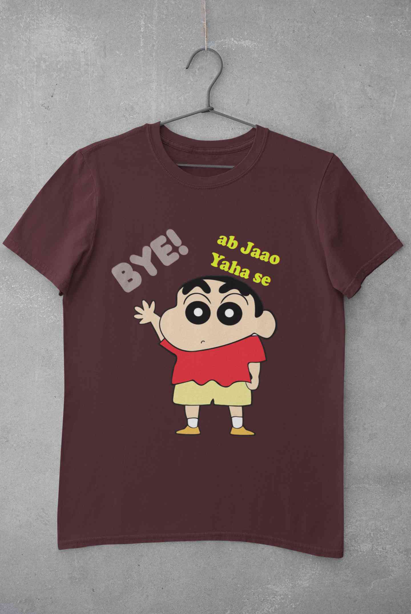 Ab Jao Yaha Se Mens Half Sleeves T-shirt- FunkyTeesClub