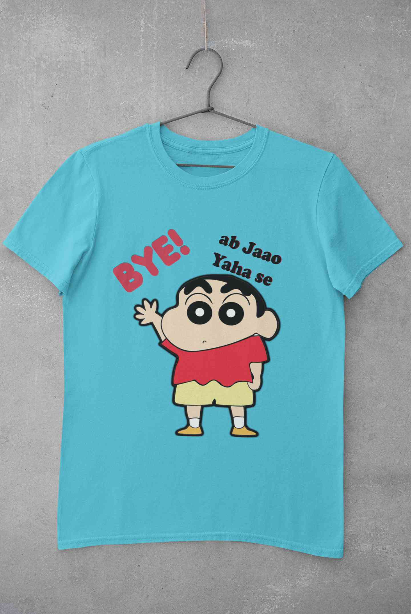 Ab Jao Yaha Se Mens Half Sleeves T-shirt- FunkyTeesClub