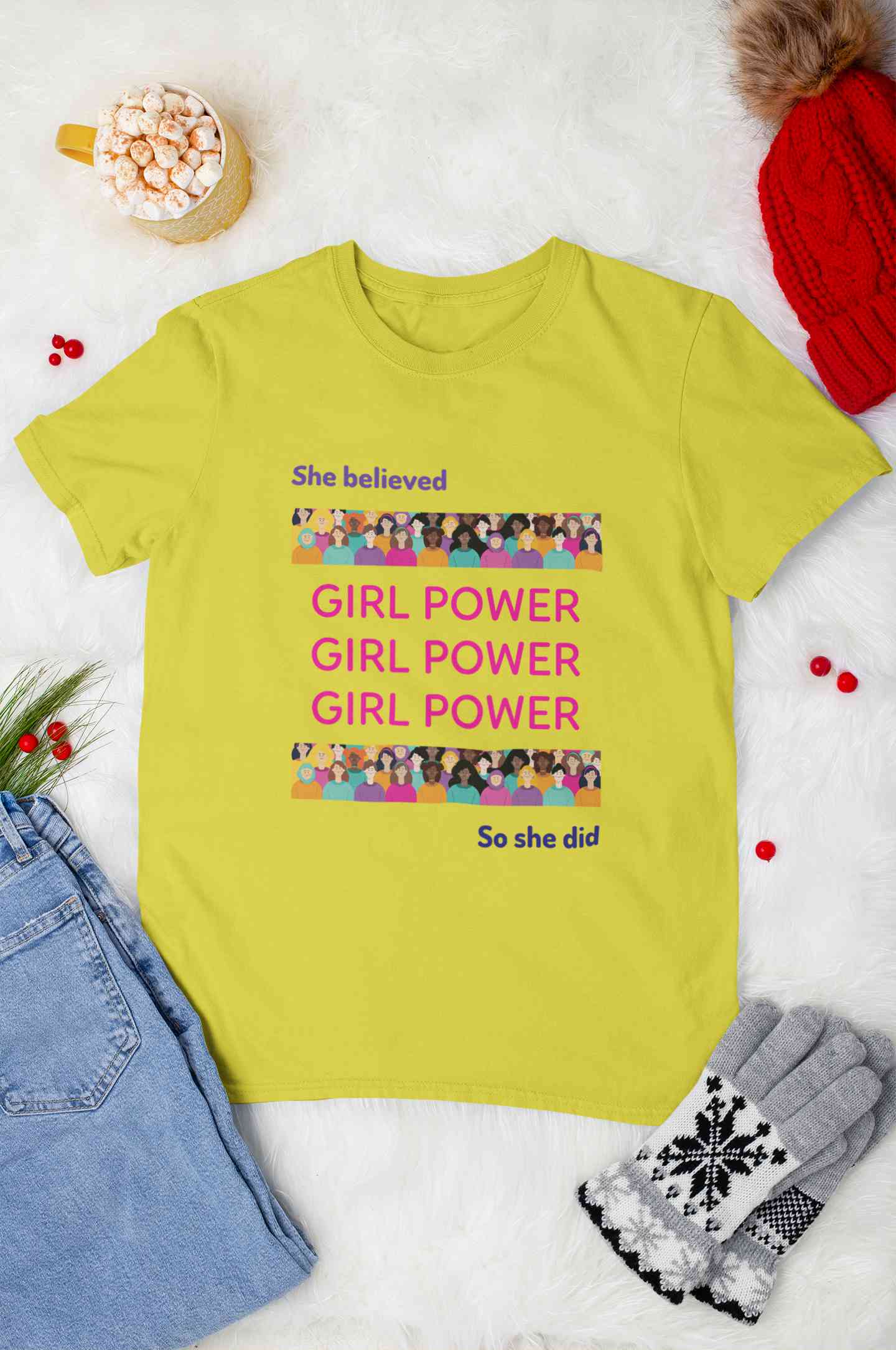 Trendy Feminist Quotes Women Half Sleeves T-shirt- FunkyTeesClub