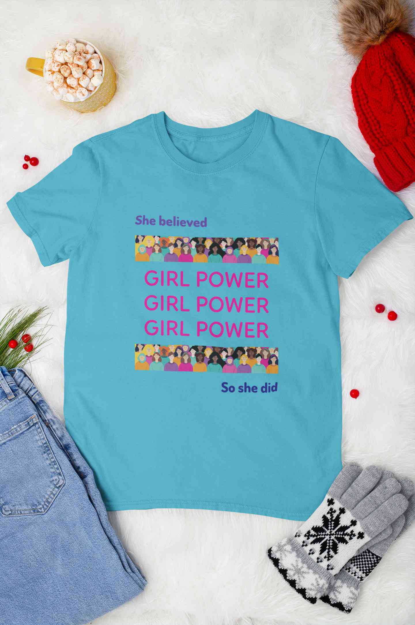 Trendy Feminist Quotes Women Half Sleeves T-shirt- FunkyTeesClub