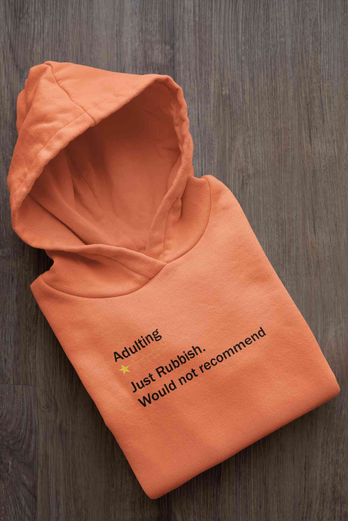 Adulting Rubbish Hoodies for Women-FunkyTeesClub