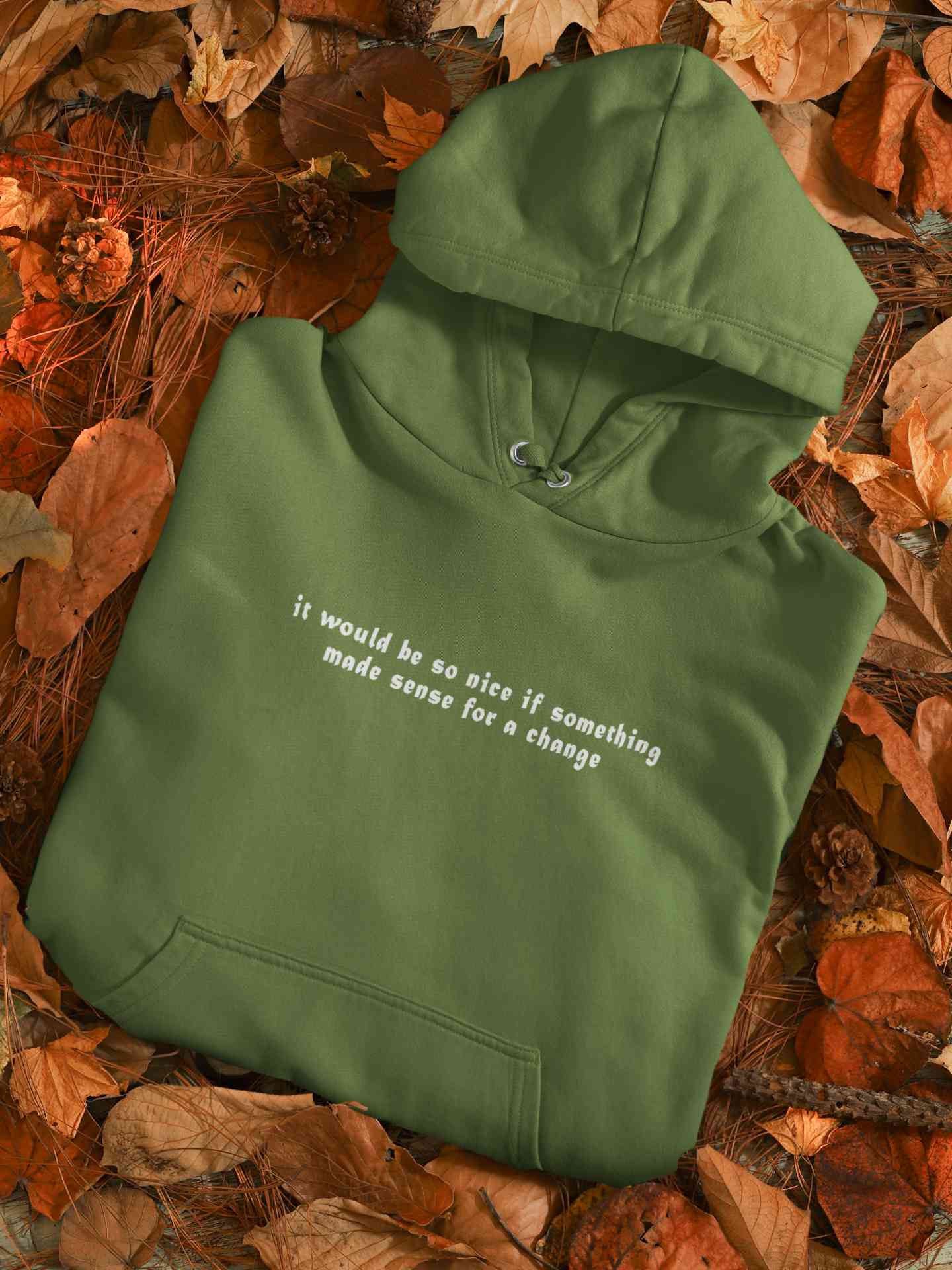 It Would Be So Nice Minimals Hoodies for Women-FunkyTeesClub