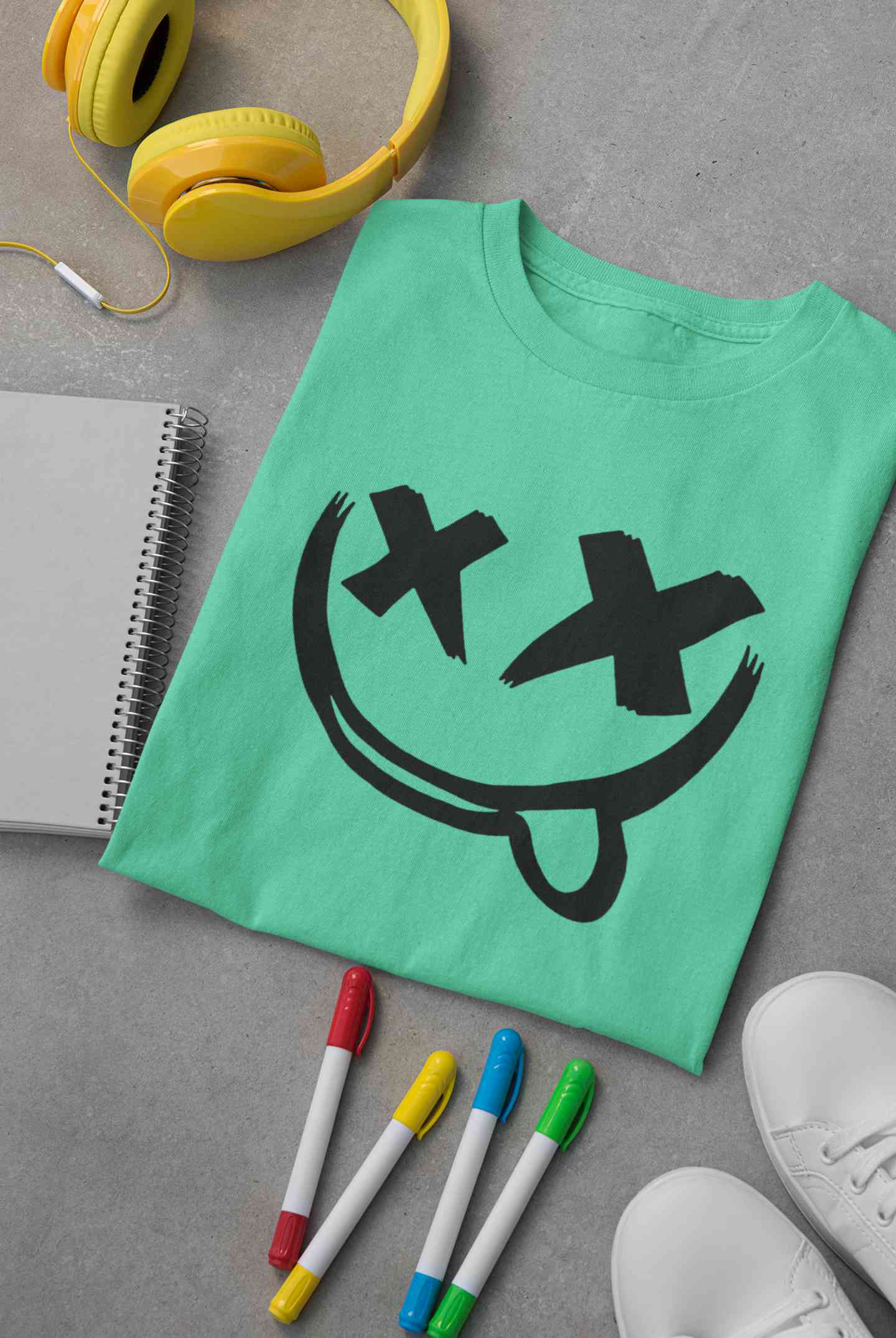 Cartoon Graphic Women Half Sleeves T-shirt- FunkyTeesClub
