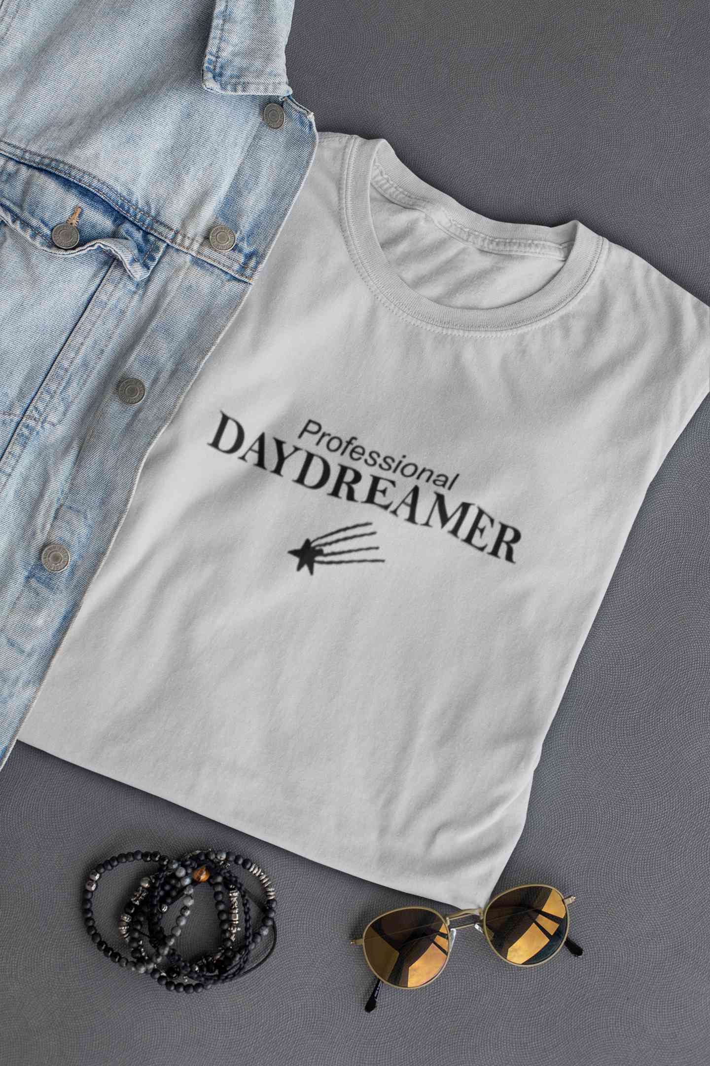 Day Dreamer Mens Half Sleeves T-shirt- FunkyTeesClub
