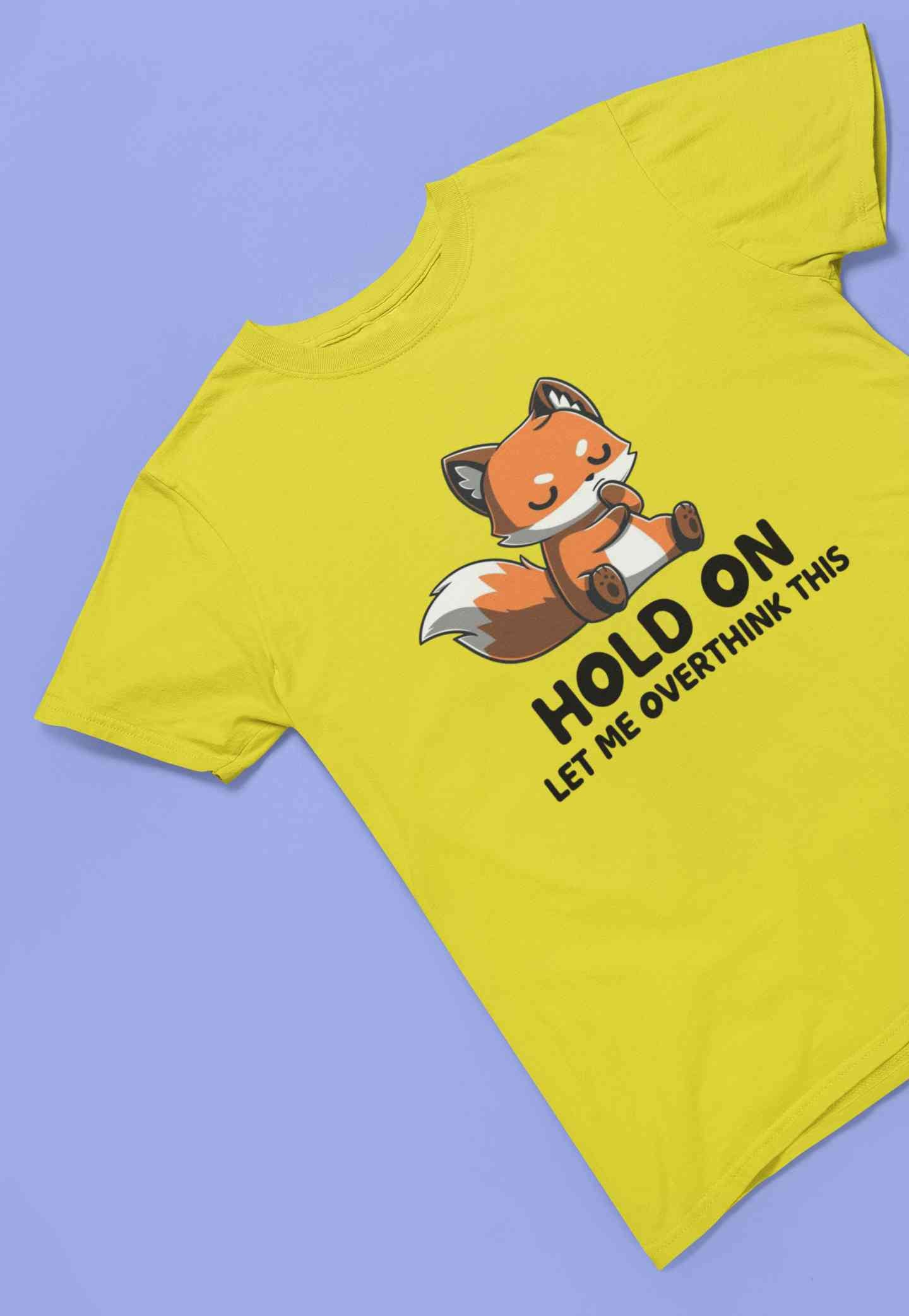 Wise Fox Funny Graphic Mens Half Sleeves T-shirt- FunkyTeesClub