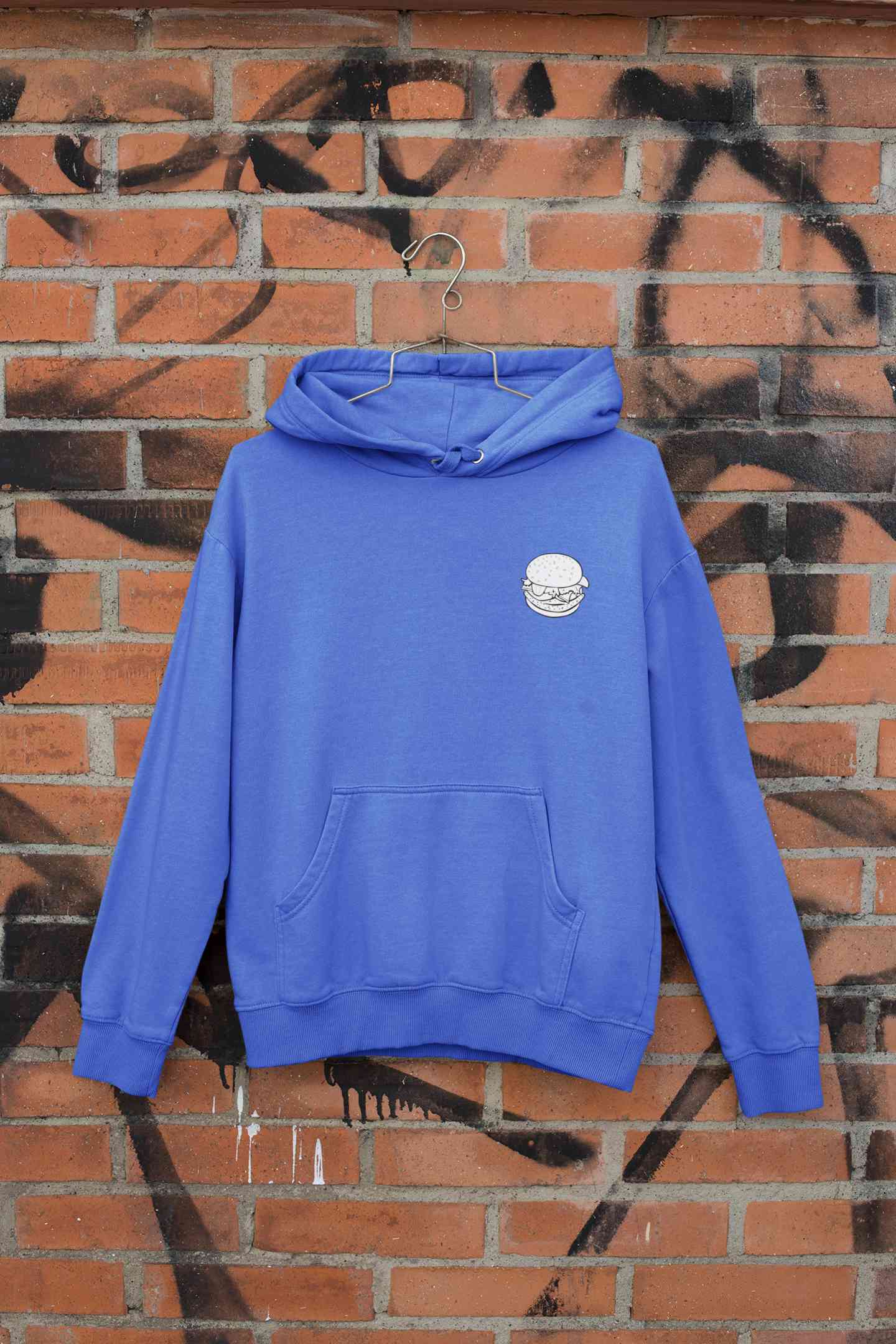 Burger Hoodies for Women-FunkyTeesClub