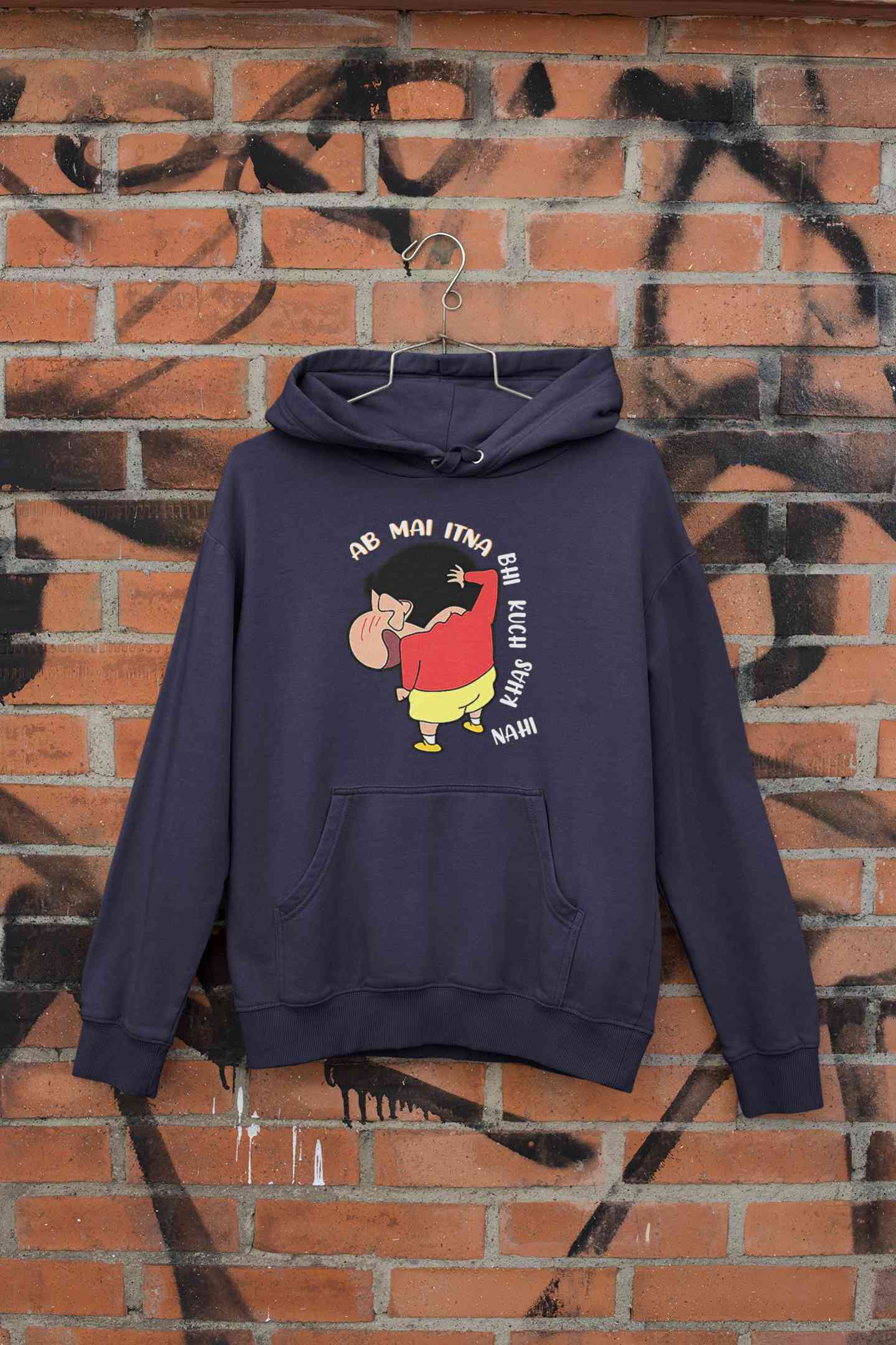 Ab Mai Itna Bhi Kuchh Khaas Nahi Cartoon Funny Memes Men Hoodies-FunkyTeesClub