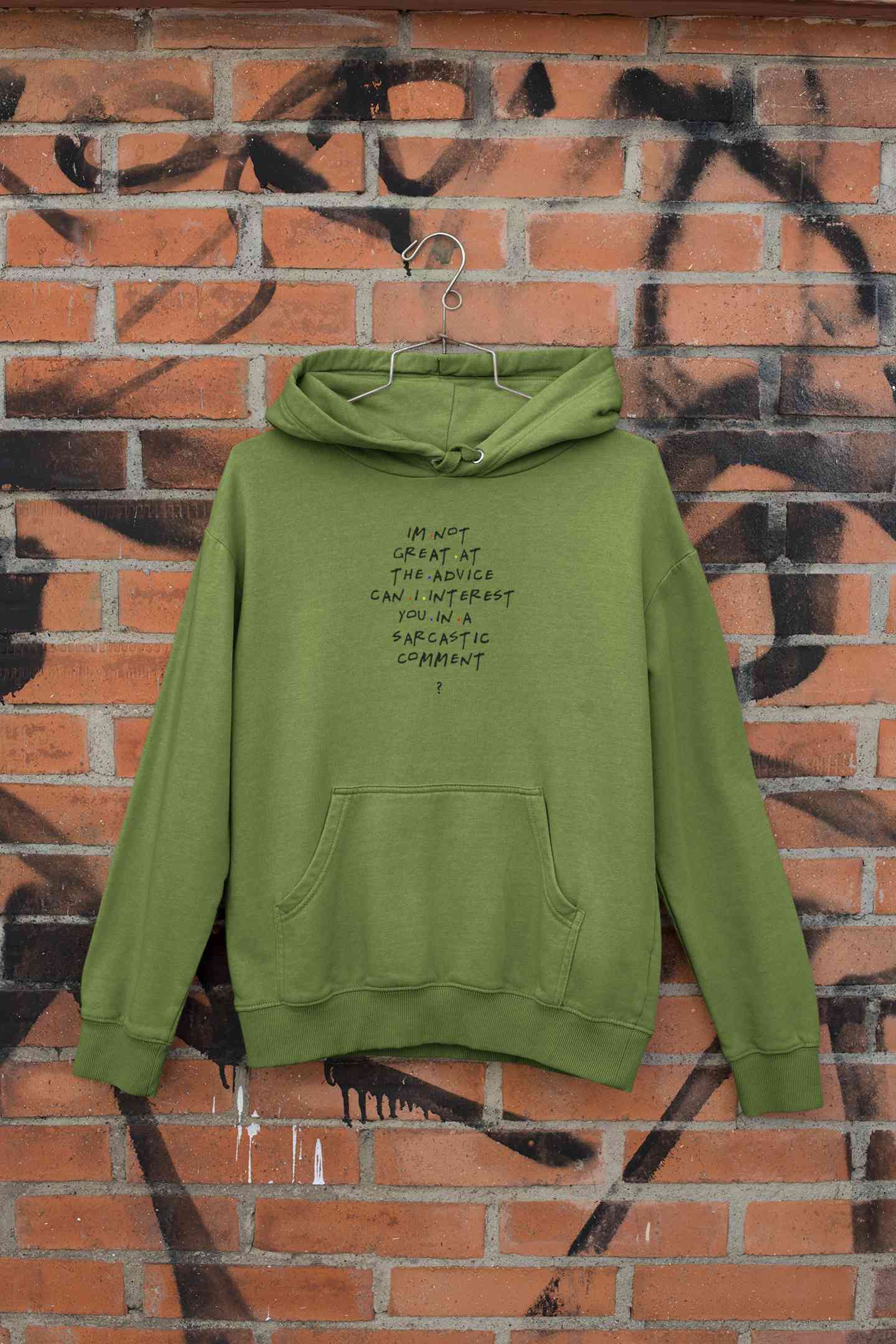 F.R.I.E.N.D.S Sarcastic Comment Chandler Quotes Hoodies for Women-FunkyTeesClub