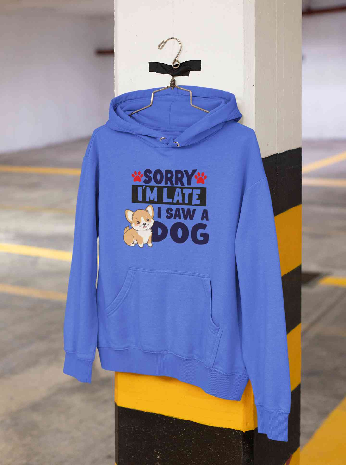 Saw A Dog Men Hoodies-FunkyTeesClub