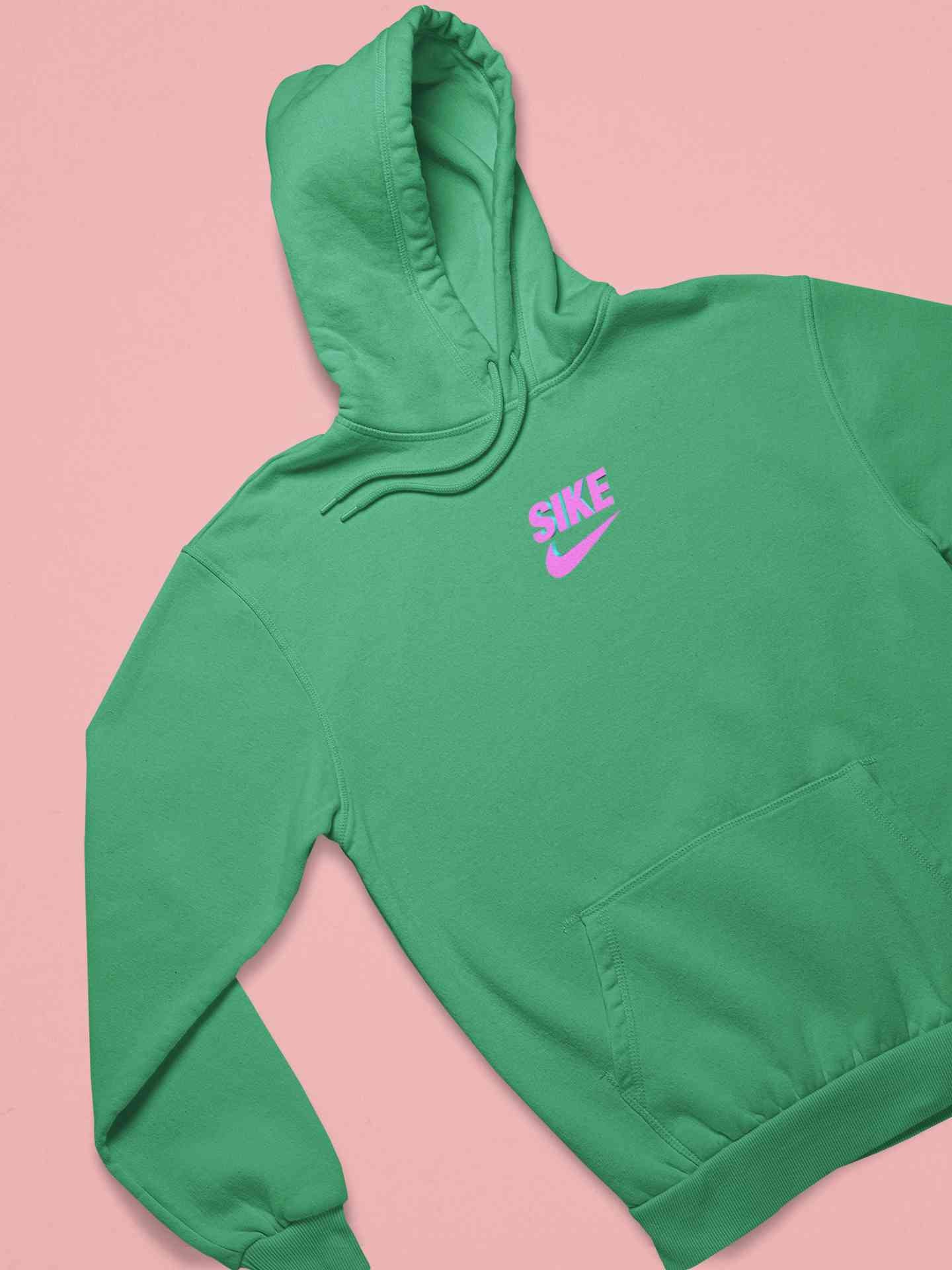 Sike Minimals Hoodies for Women-FunkyTeesClub