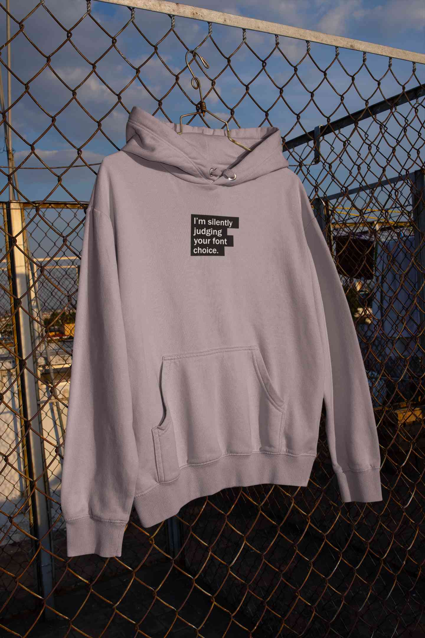 Font Choice Quotes Men Hoodies-FunkyTeesClub