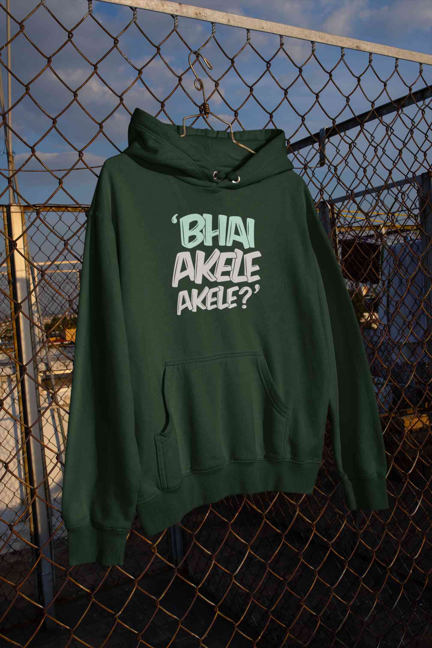 Bhai Akele Akele Men Hoodies-FunkyTeesClub