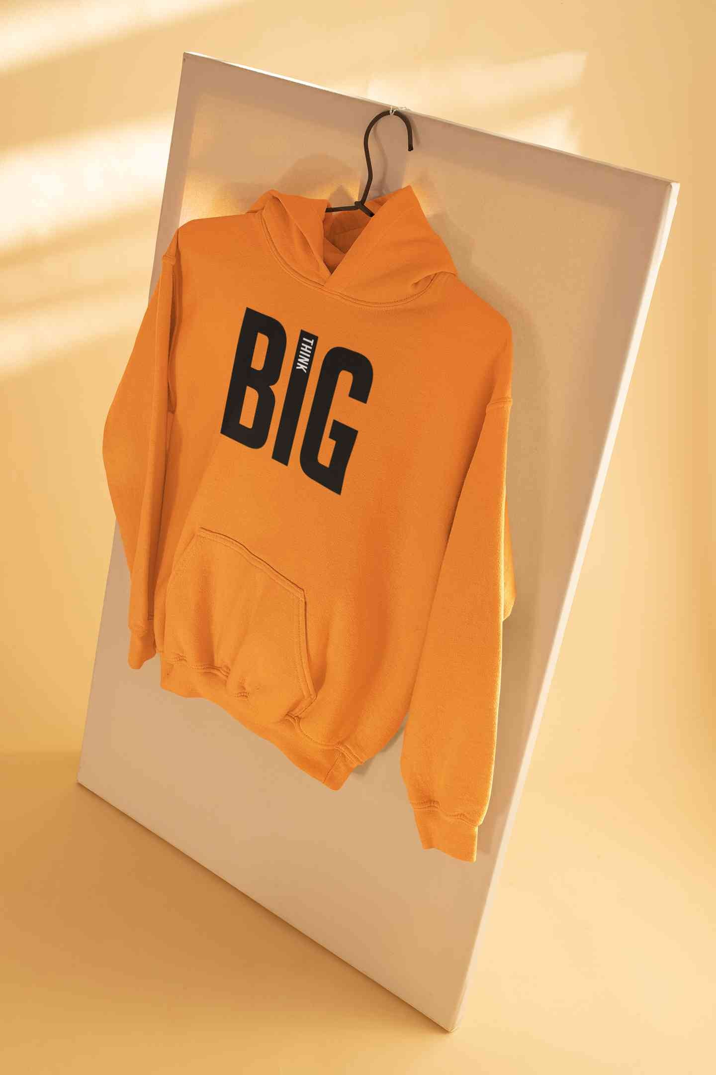 Think Big Men Hoodies-FunkyTeesClub