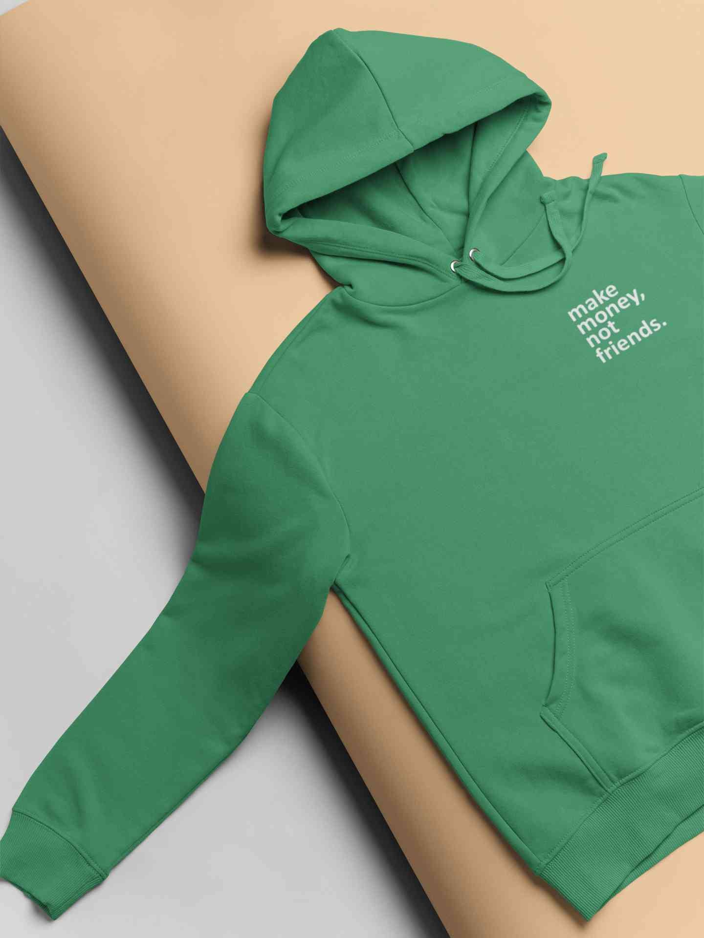 Make Money Not Friends Minimals Men Hoodies-FunkyTeesClub