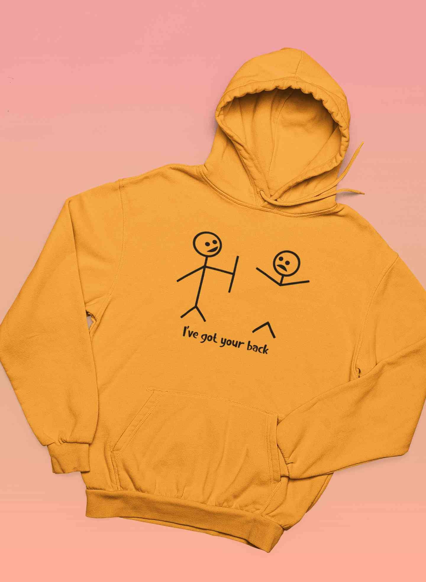 I Have Got Your Back Funny Men Hoodies-FunkyTeesClub