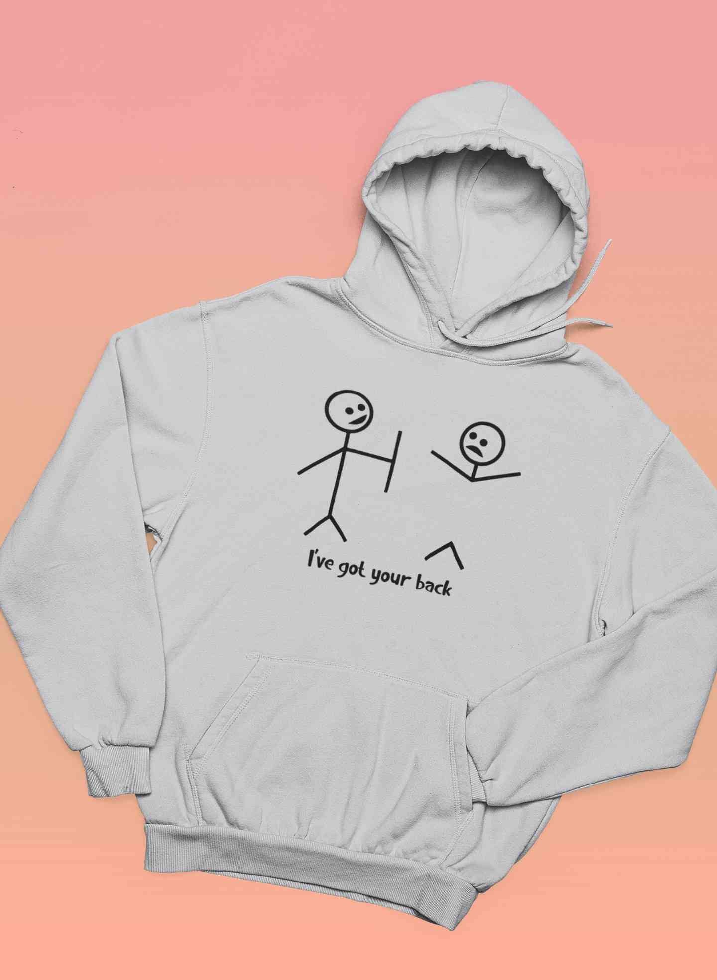 I Have Got Your Back Funny Men Hoodies-FunkyTeesClub
