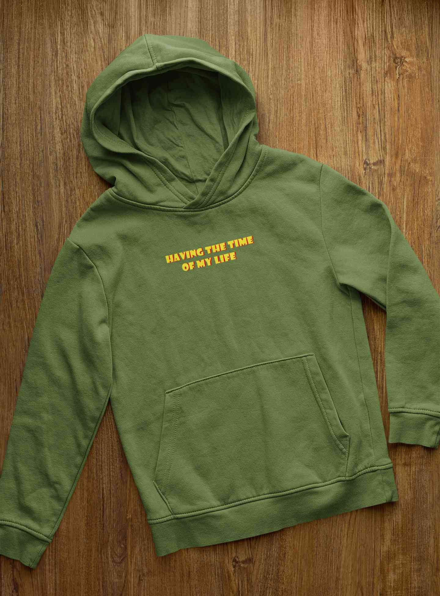 Having The Time Of My Life Minimals Hoodies for Women-FunkyTeesClub