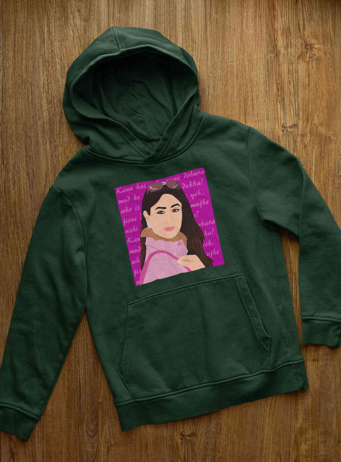 Kabhi Khushi Kabhi Gham Dialogue Hoodies for Women-FunkyTeesClub