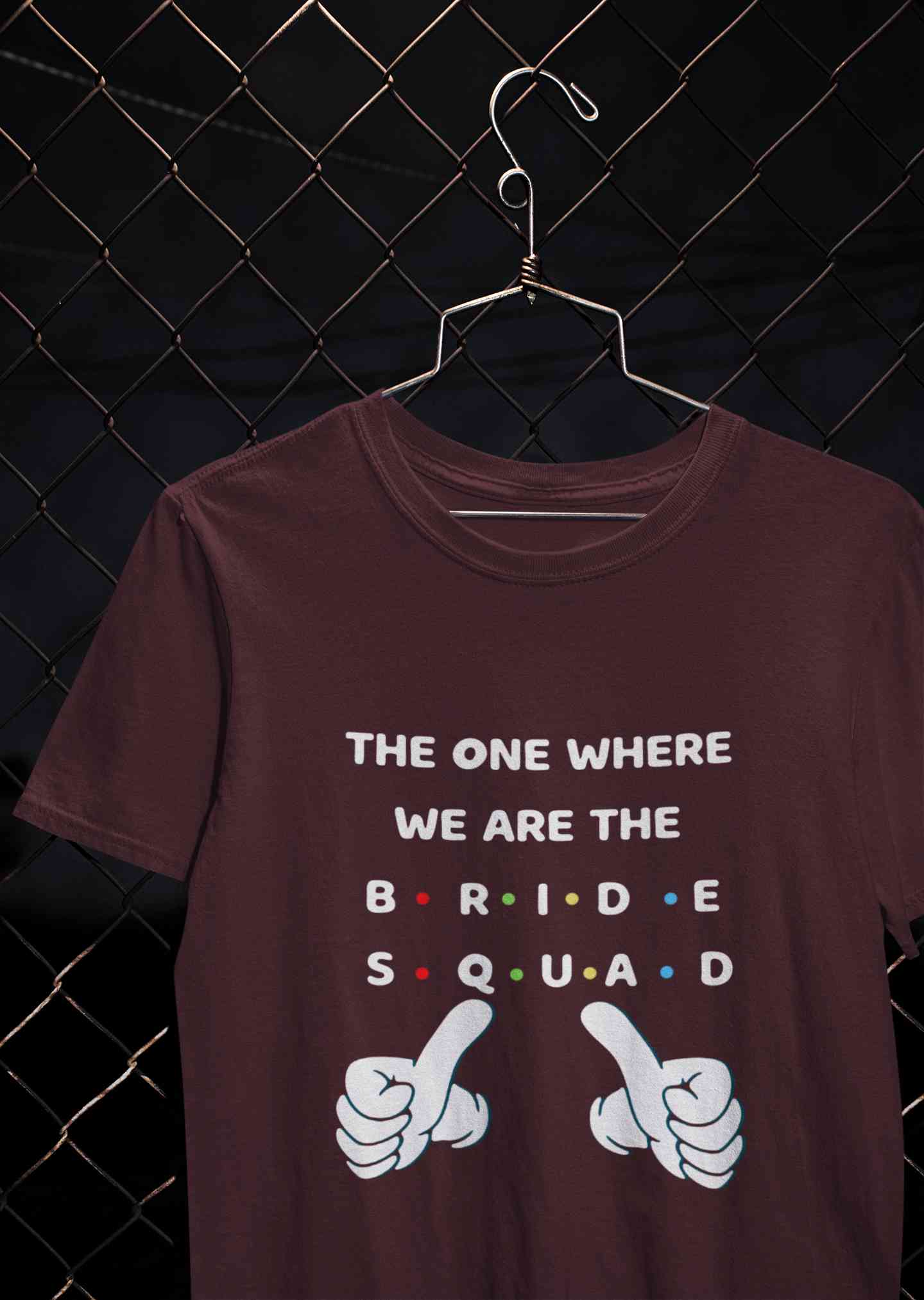 Bride Squad Mens Half Sleeves T-shirt- FunkyTeesClub