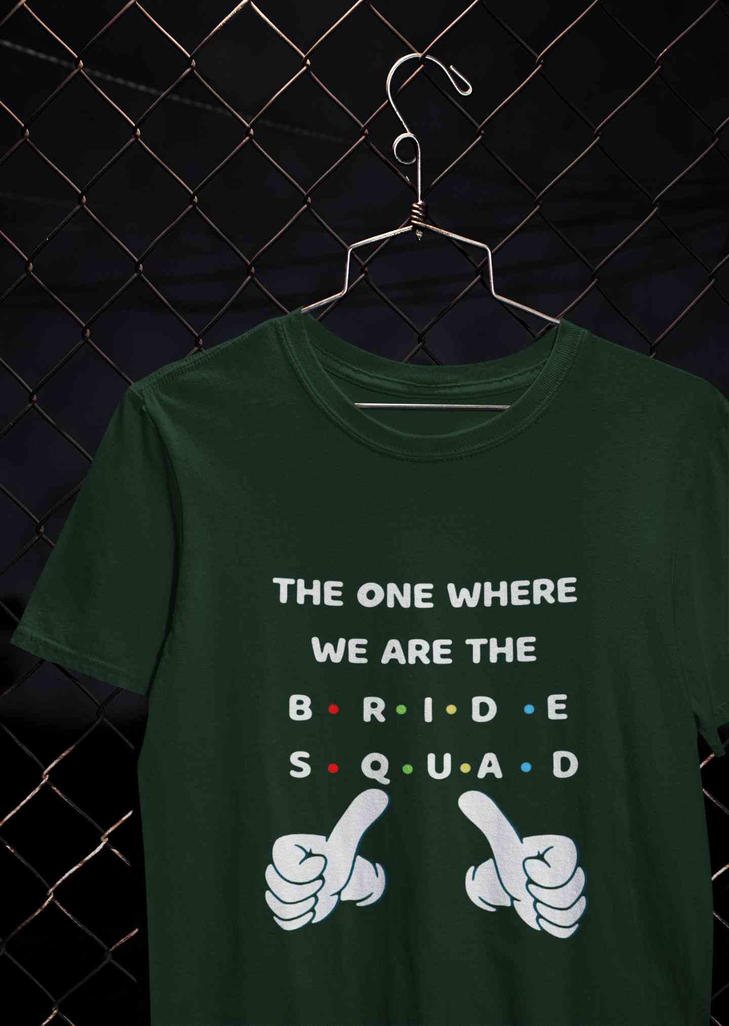 Bride Squad Mens Half Sleeves T-shirt- FunkyTeesClub