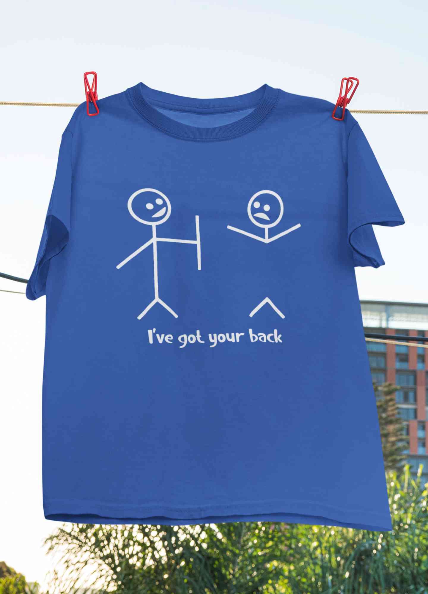 I Have Got Your Back Funny Women Half Sleeves T-shirt- FunkyTeesClub