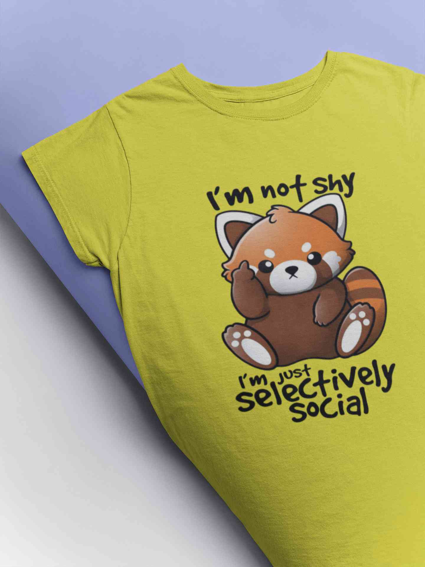 Selectively Social Graphic Typography Mens Half Sleeves T-shirt- FunkyTeesClub