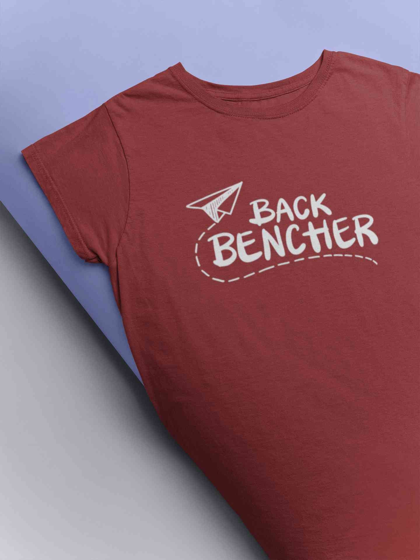 Back Bencher Women Half Sleeves T-shirt- FunkyTeesClub