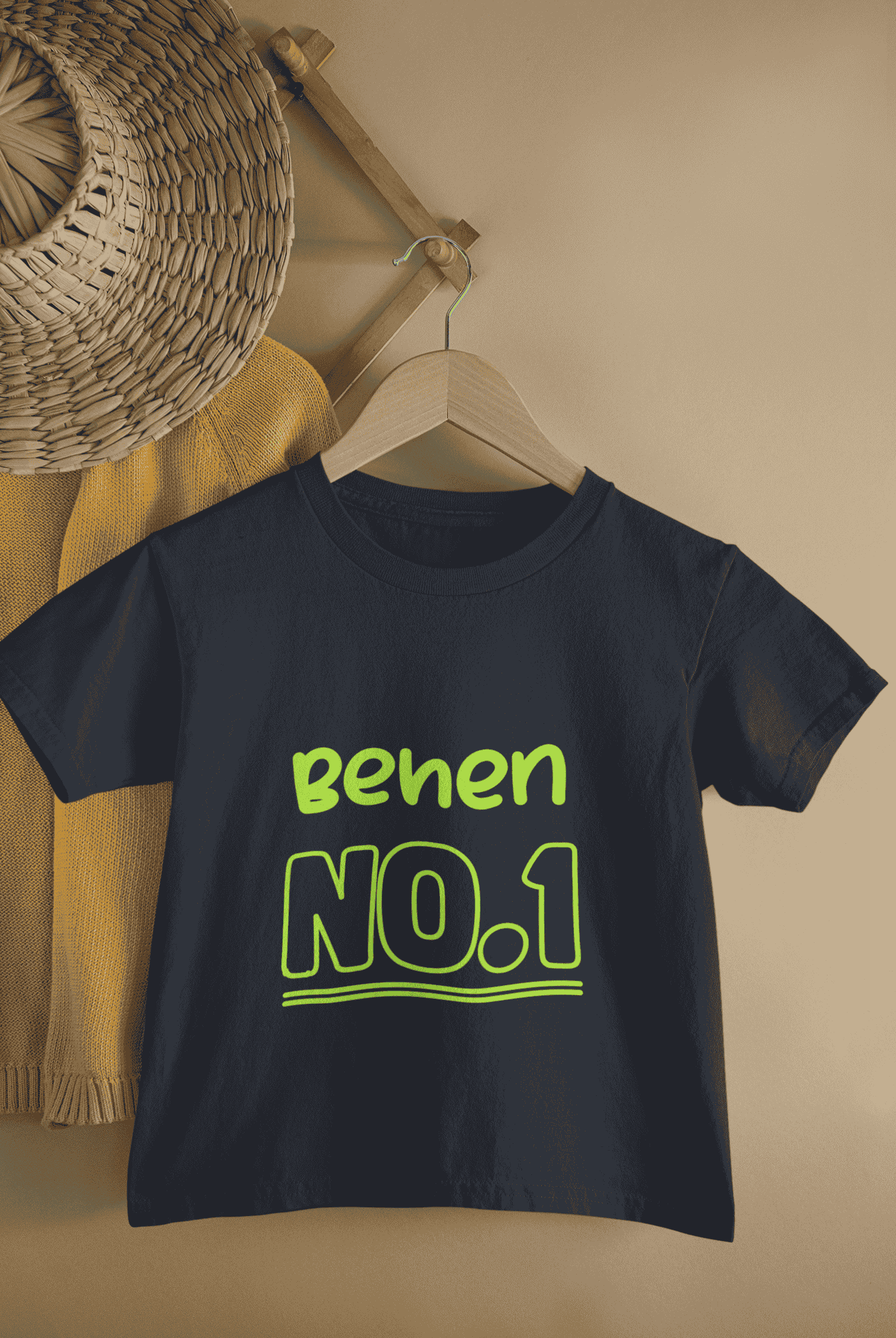 Behen No.1 Rakshabandhan Half Sleeves T-Shirt for Boys -FunkyTeesClub