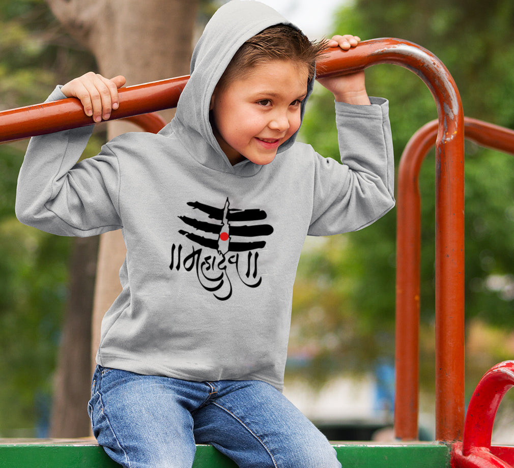 Mahadev Boy Hoodies-FunkyTeesClub