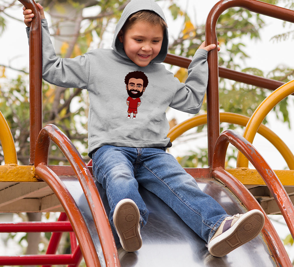 Mohamed Salah Boy Hoodies-FunkyTeesClub