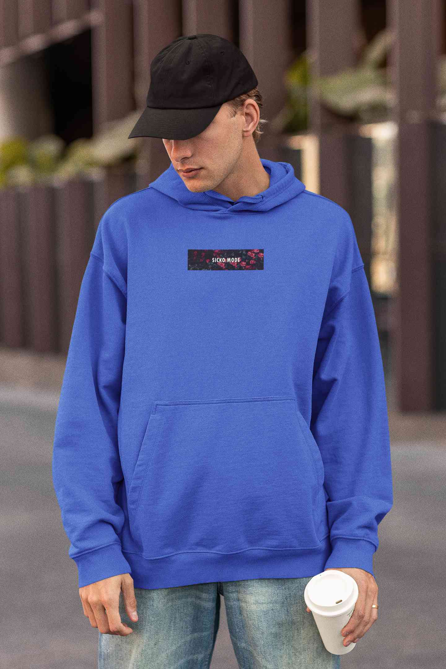 Sicko Mode Minimals Men Hoodies-FunkyTeesClub