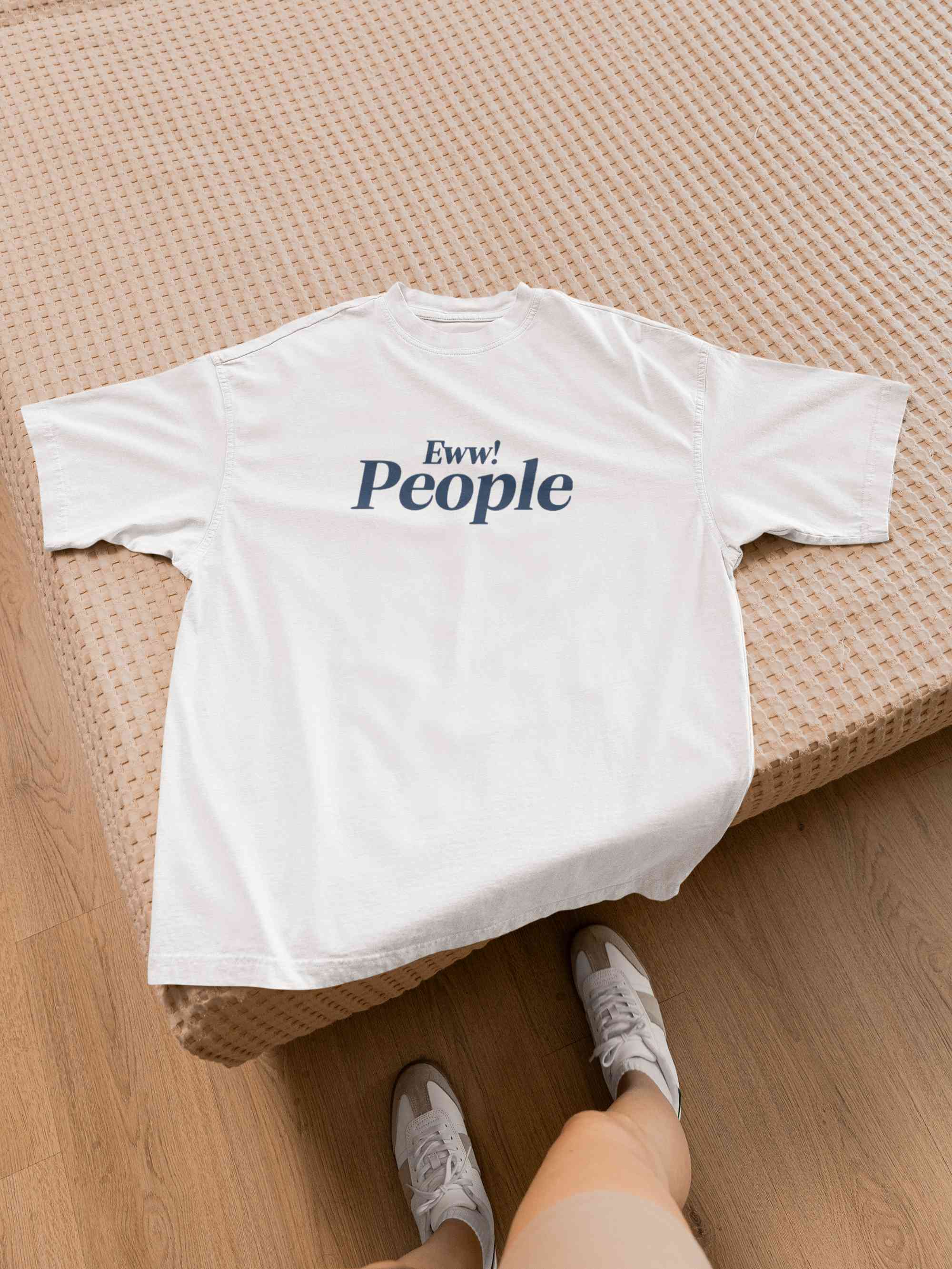 Eww! People Mens Half Sleeves T-shirt- FunkyTeesClub
