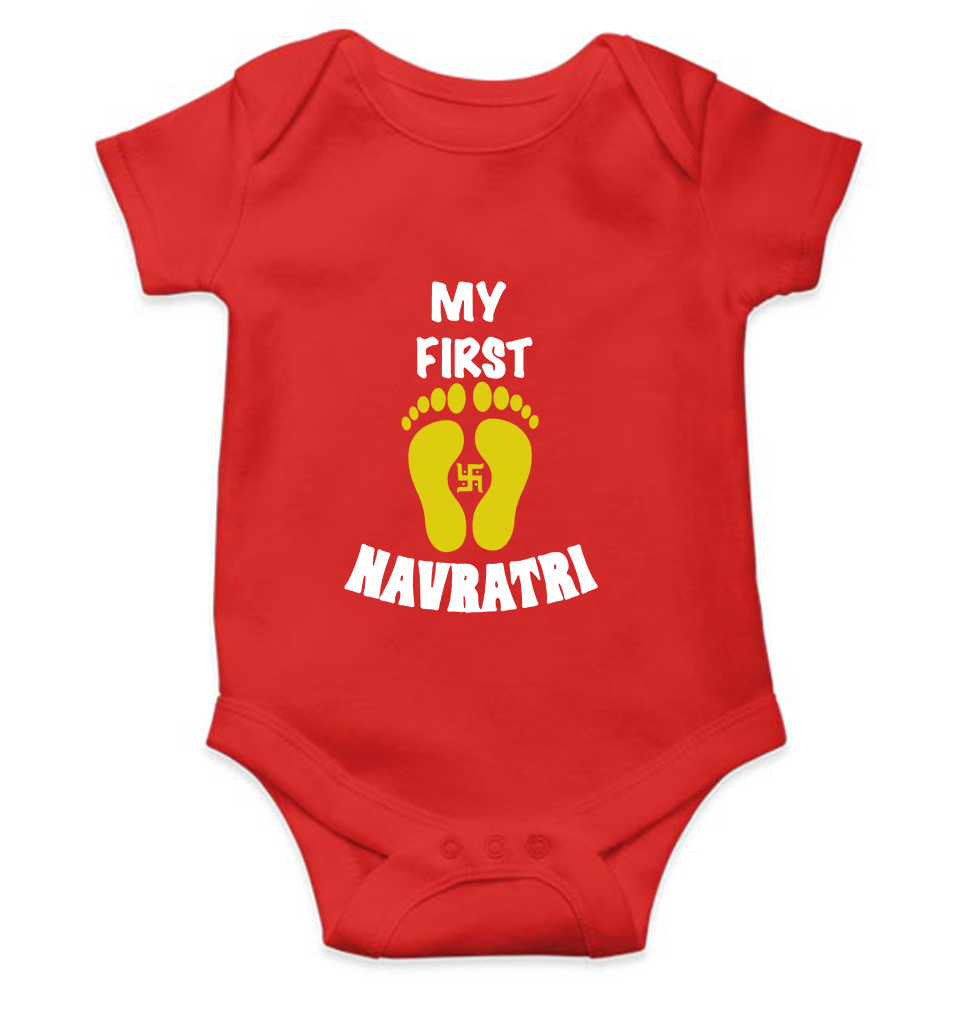 My First Navratri Rompers for Baby Girl- FunkyTeesClub