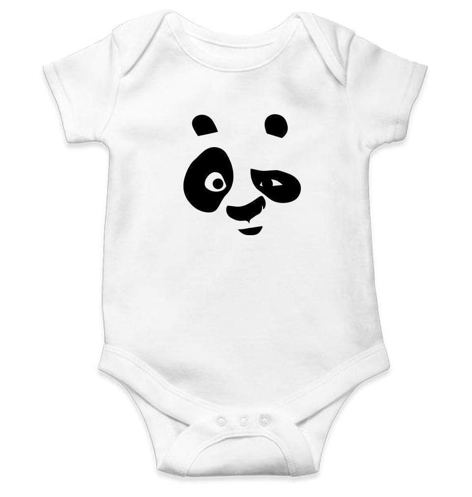 Panda Rompers for Baby Girl- FunkyTradition FunkyTradition