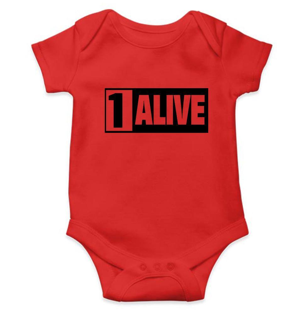 PUBG 1 Alive Rompers for Baby Boy- FunkyTradition FunkyTradition
