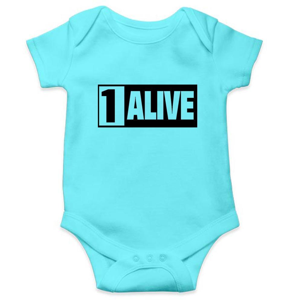 PUBG 1 Alive Rompers for Baby Boy- FunkyTradition FunkyTradition