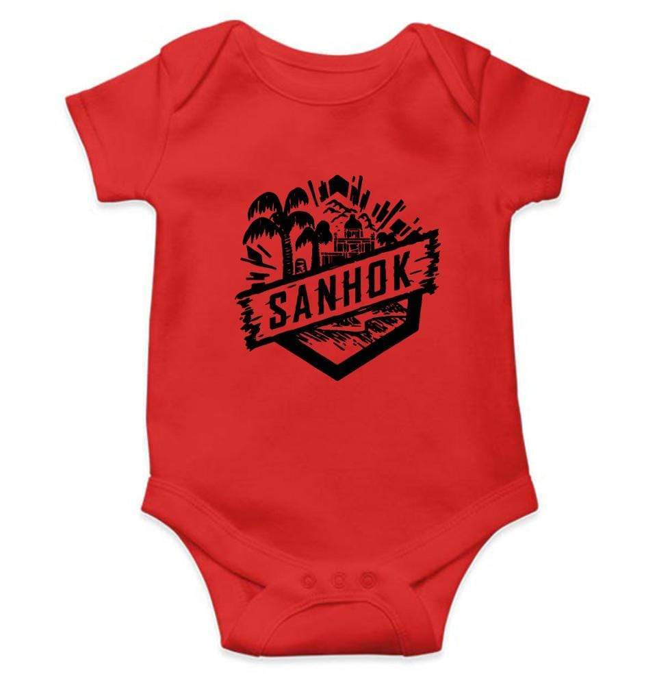 PUBG Sanhok Rompers for Baby Boy- FunkyTradition FunkyTradition