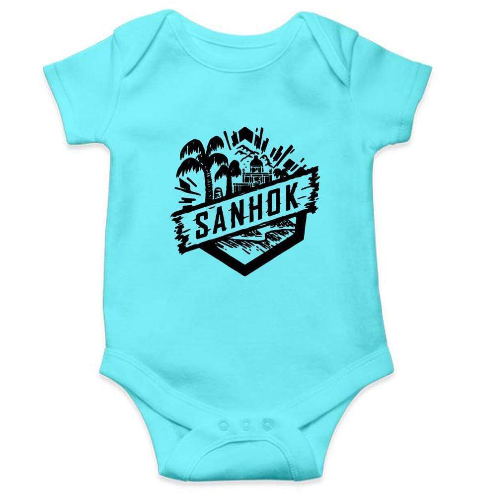 PUBG Sanhok Rompers for Baby Boy- FunkyTradition FunkyTradition