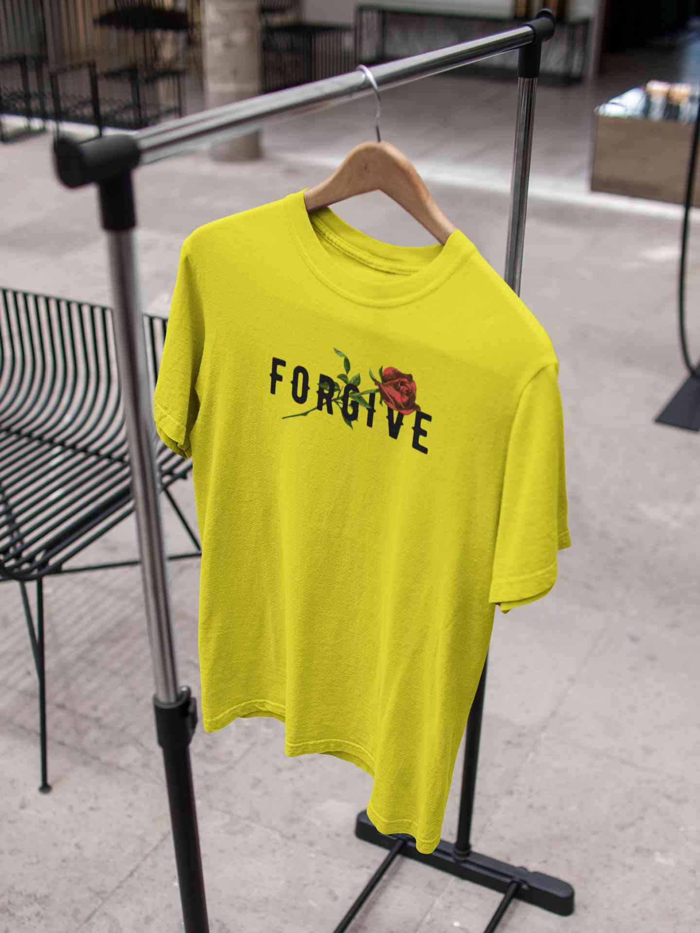 Forgive Women Half Sleeves T-shirt- FunkyTeesClub