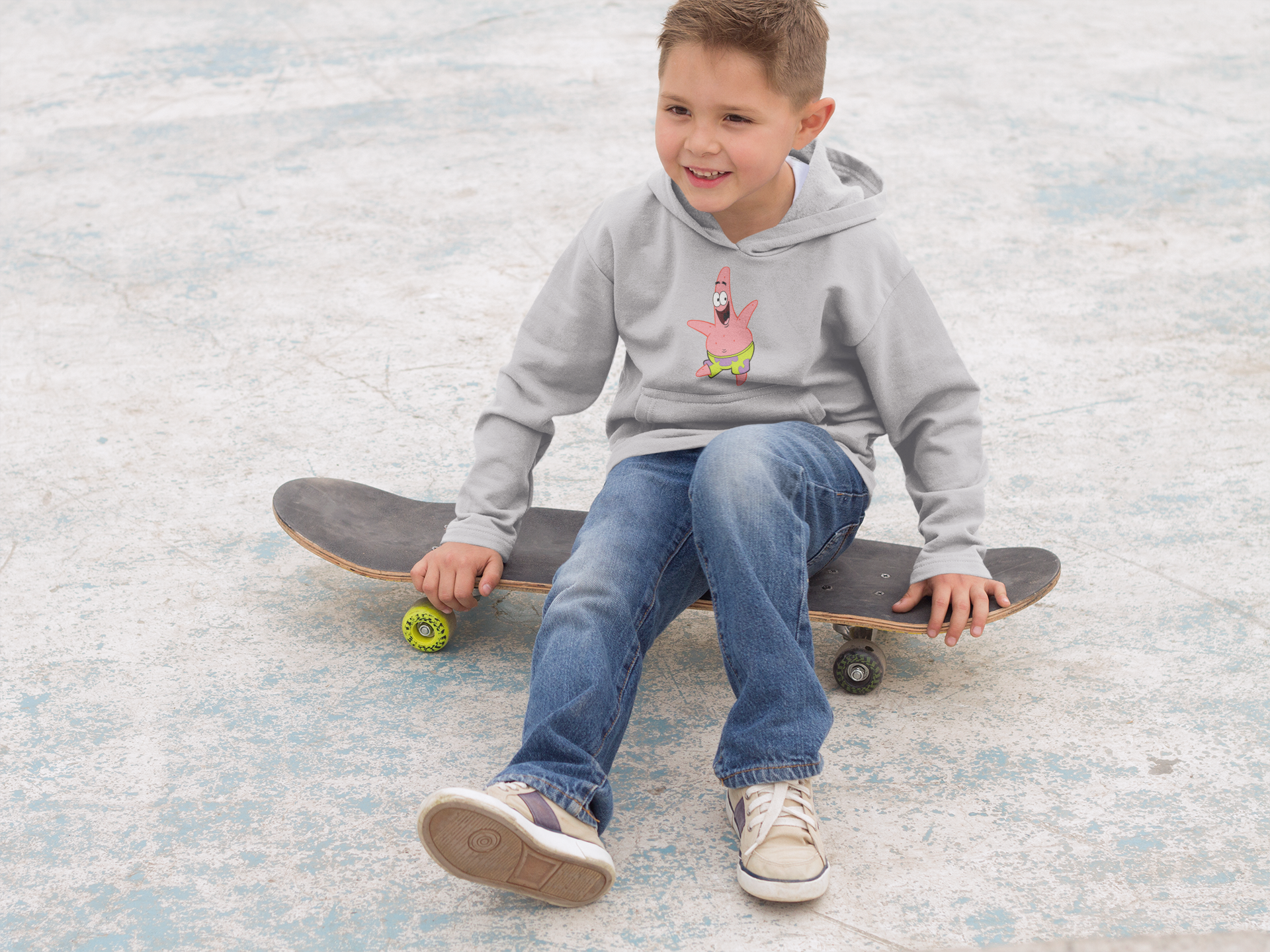 Cute Cartoon Boy Hoodies-FunkyTeesClub