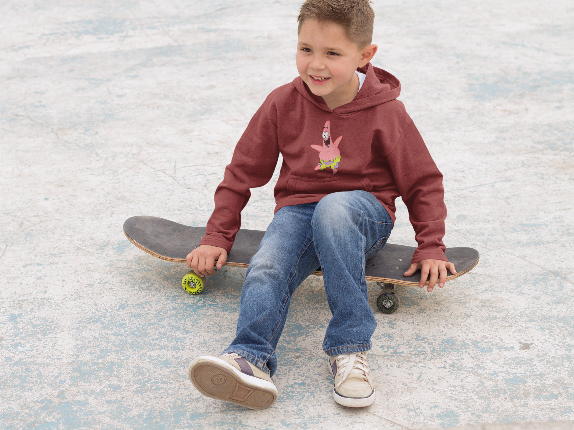 Cute Cartoon Boy Hoodies-FunkyTeesClub