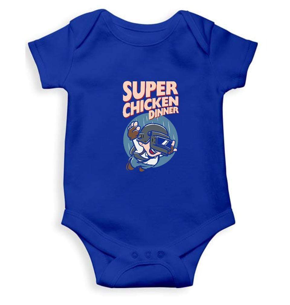 Super Chicken Dinner PUBG Rompers for Baby Boy- FunkyTradition FunkyTradition