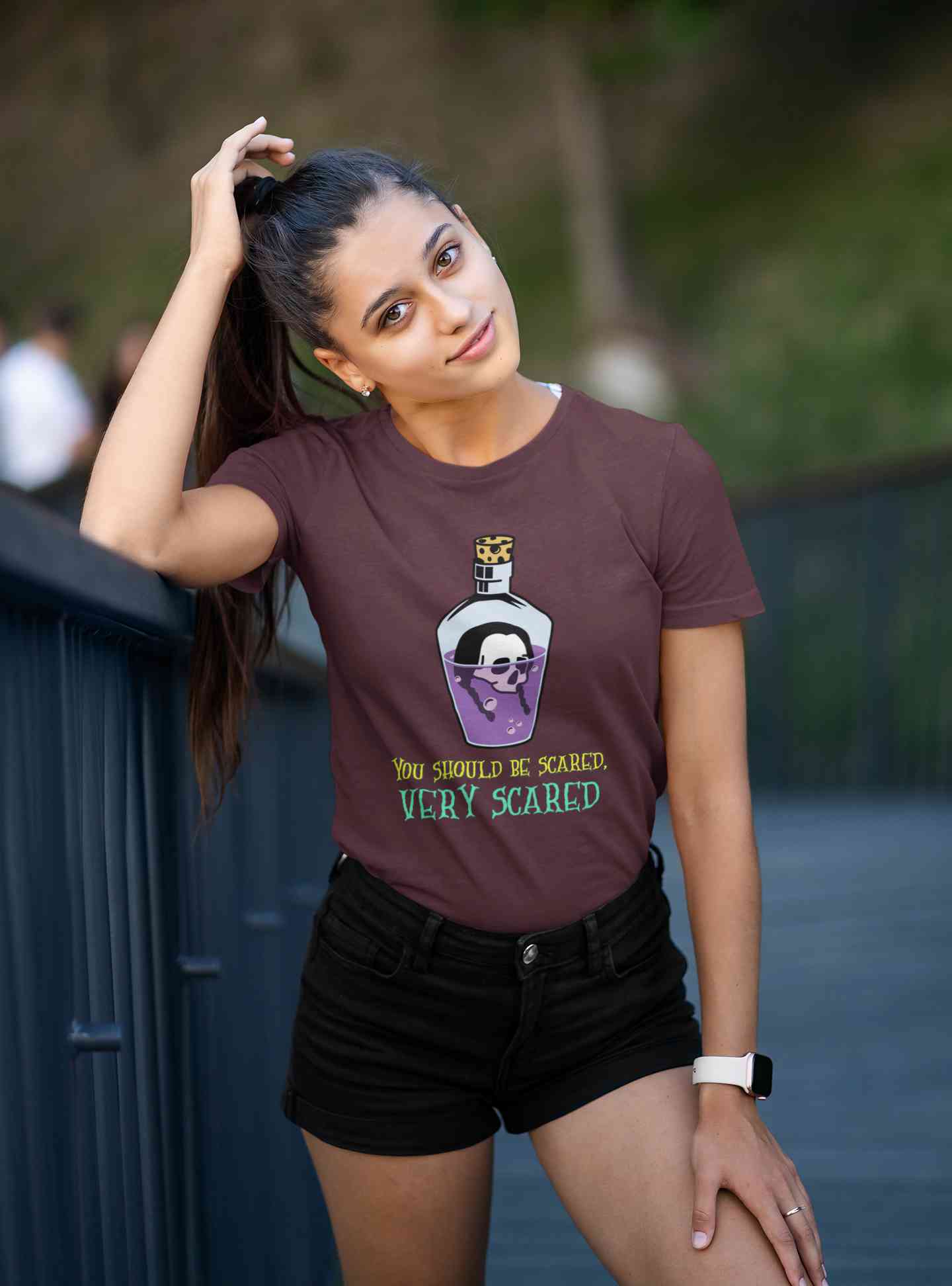 Theme Inspired By Wednesday Women Half Sleeves T-shirt- FunkyTeesClub