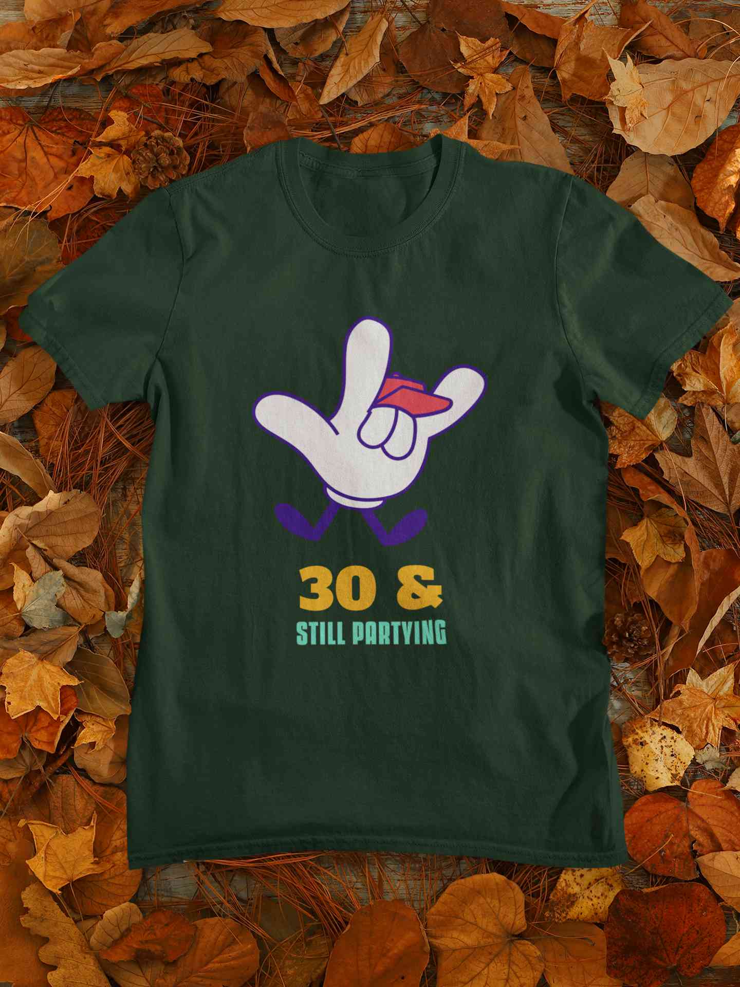 Retro 30s Inspired Graphic Mens Half Sleeves T-shirt- FunkyTeesClub