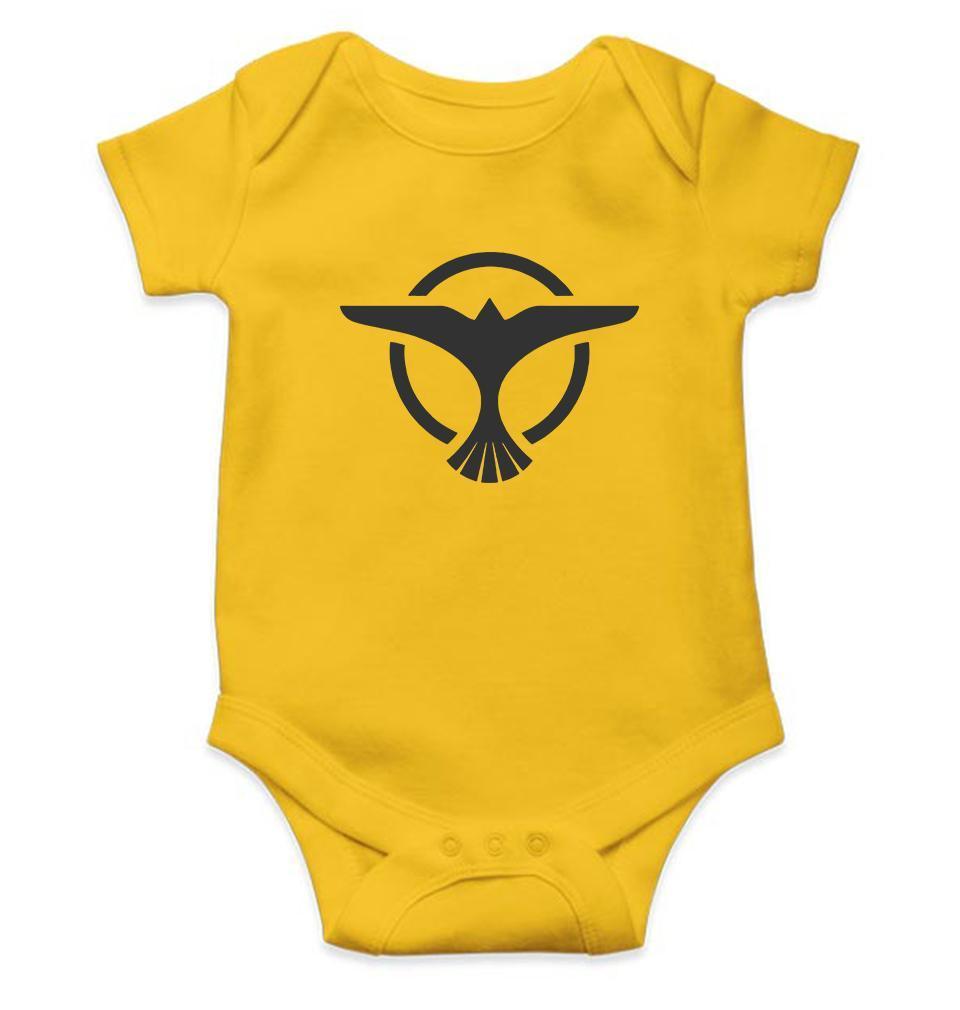 Tiesto Logo Rompers for Baby Boy- FunkyTradition FunkyTradition